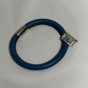 Brighton Blue Leather Woodcock  Bracelet  - Small - NWT